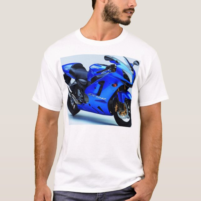Motorcykelutslagsplats T Shirt (Framsida)