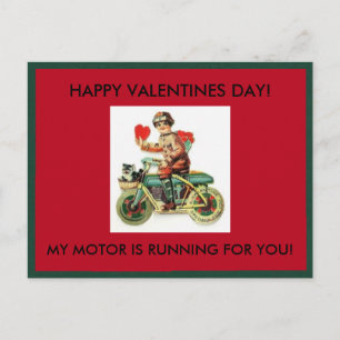 MOTORCYKELVALENTINES DAYVYKORT HELG VYKORT