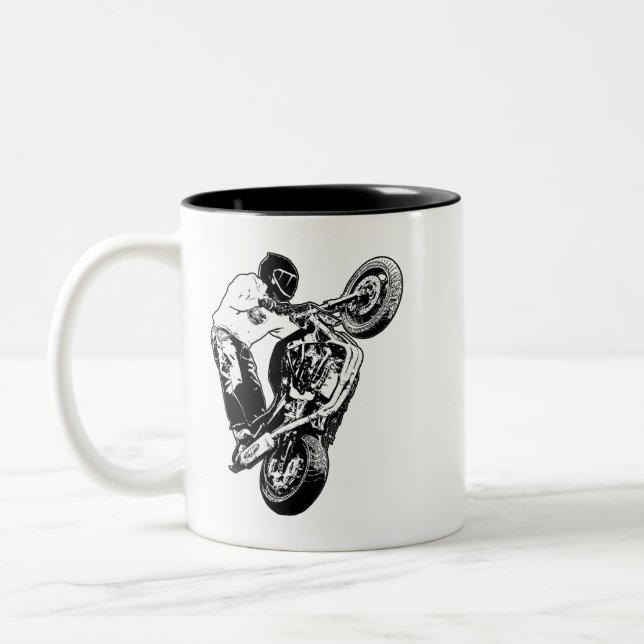 Motorcykkaffe mugg (Vänster)