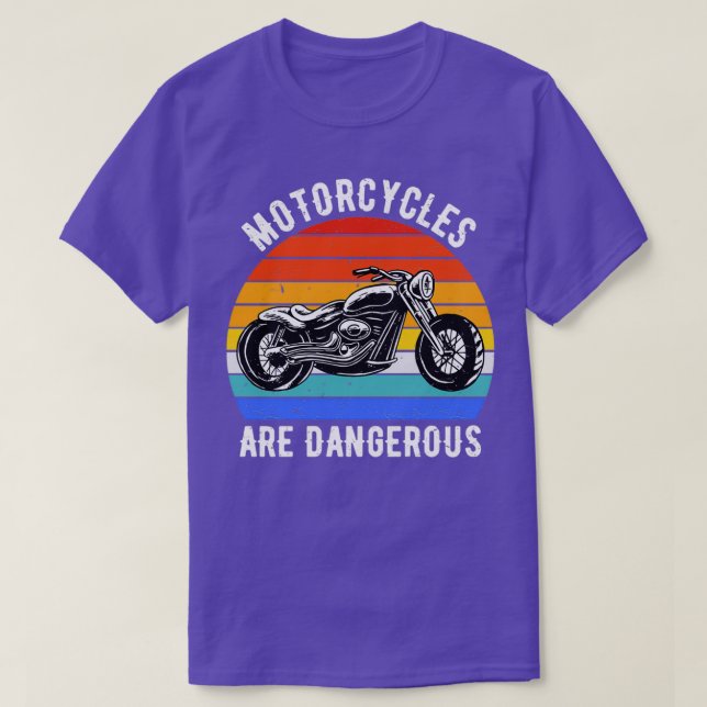 Motorcyklar är farliga II T Shirt (Design framsida)