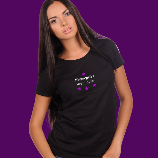 Motorcyklar är t-shirt för motorcyklar i magiska m (Skapare uppladdad)