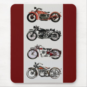 MOTORCYKLAR AV VINTAGE MUSMATTA