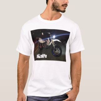 Motorcyklar bikelife, suzuki, supermoto t-shirt