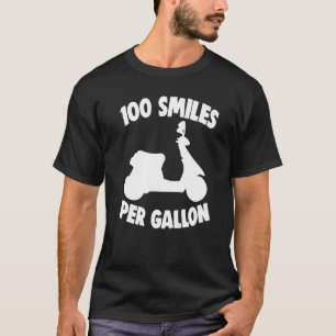 Motorcyklar, Biker, motorcyklar 100 Smiles P T Shirt