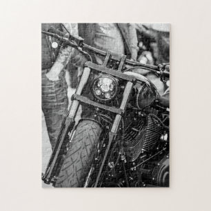 Motorcyklar Biker Rider Motorcykel Pussel
