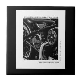 Motorcyklar Biker Rider Rider Kakelplatta