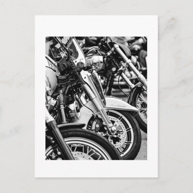 Motorcyklar Biker Rider Rider Vykort (Framsida)