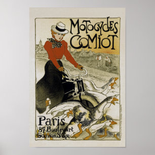Motorcyklar Comiot Poster