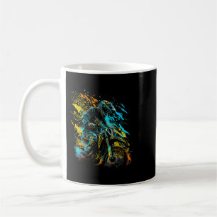 Motorcyklar Enduro Dirtcycle Outdoo (motorcykel, m Kaffemugg