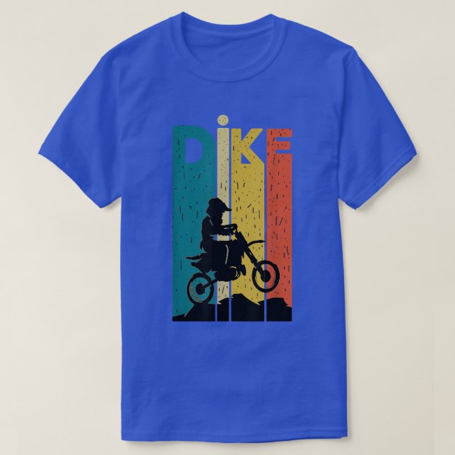 Motorcyklar Fläkt Cla i Bikerna Bicycle Motocross  T Shirt (Design framsida)