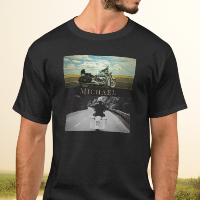 Motorcyklar för biker t shirt (Skapare uppladdad)