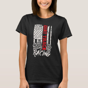 Motorcyklar för Tävla av Dirt Track-Tävla T Shirt