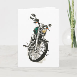 Motorcyklar i Bläck I Kort