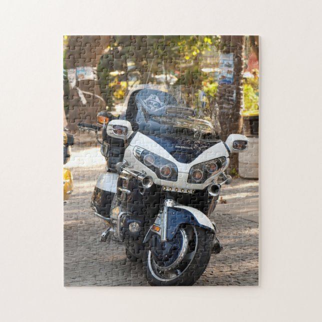 Motorcyklar i lyxområdet pussel (Vertikal)