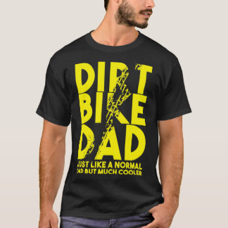 Motorcyklar i pappa biker gatutävlingar fmx t shirt