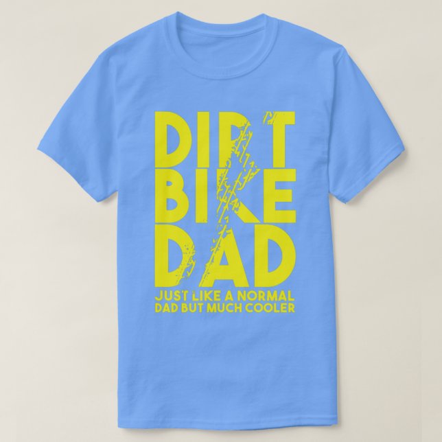 Motorcyklar i pappa biker gatutävlingar fmx  t shirt (Design framsida)
