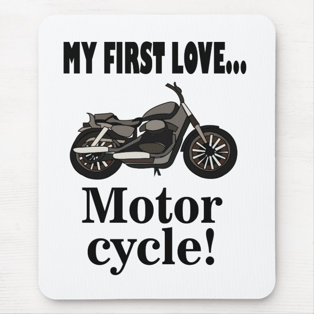 Motorcyklar med Biker Musmatta (Framsidan)