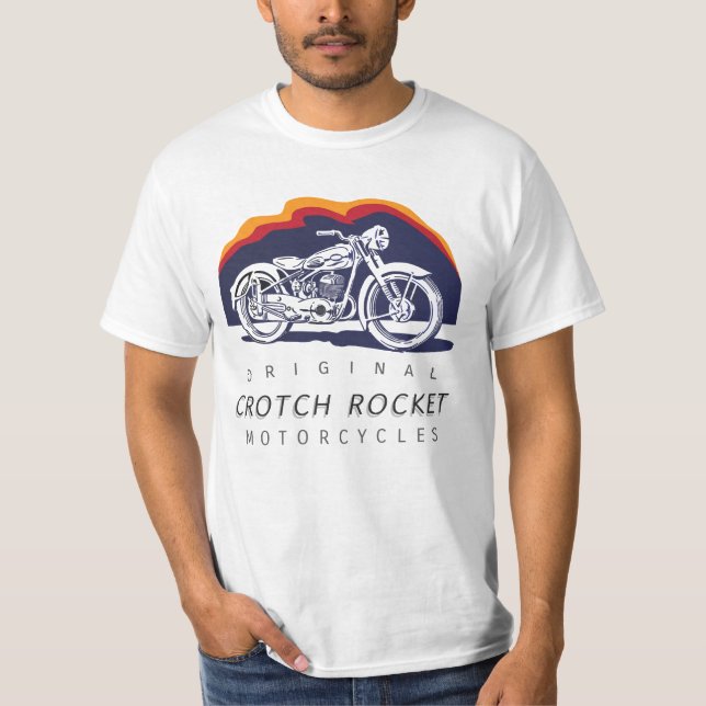Motorcyklar med krotkrotschaket - 6 konstruktioner t shirt (Framsida)