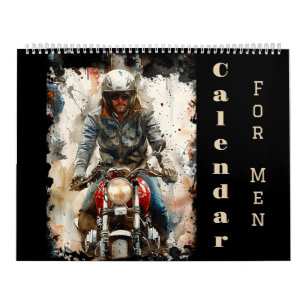 Motorcyklar med vattenfärg, biker, tävla, motorcyk kalender