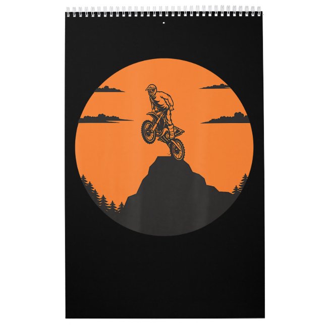 Motorcyklar Motocross-topp Kalender (Omslag)