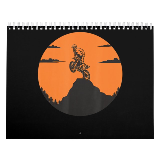 Motorcyklar Motocross-topp Kalender (Omslag)