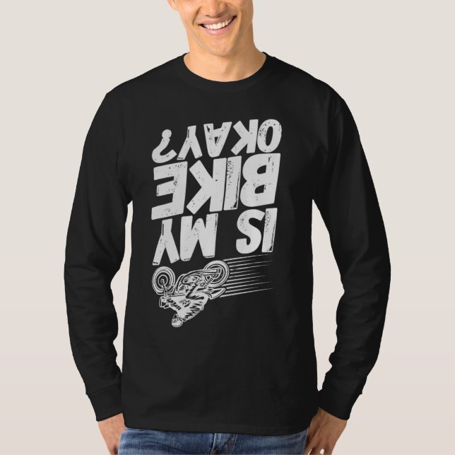 Motorcyklar Motorcykel Bike OK T Shirt (Framsida)