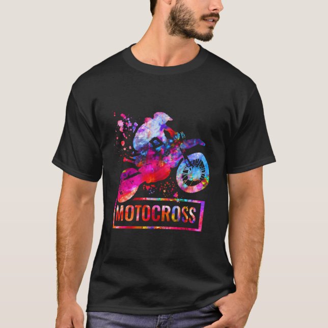 Motorcyklar och motorcyklar t shirt (Framsida)