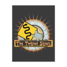 Motorcyklar på väg Twisted Sisters i Texas