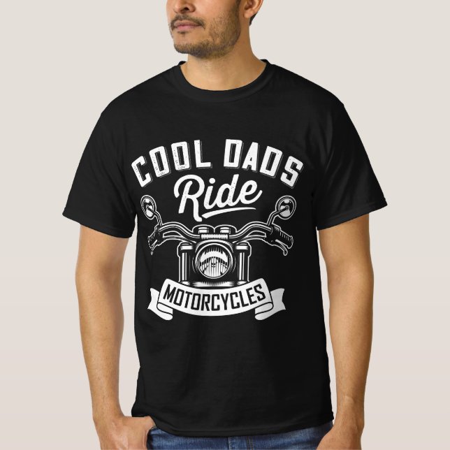 🏍️ Motorcyklar Pappa 🏍️ T Shirt (Framsida)