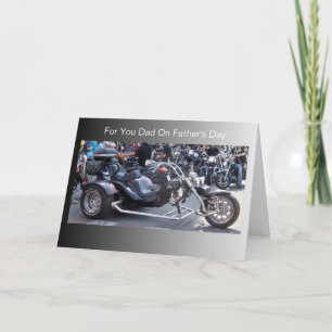 Motorcyklar Personlig Fars dag Kort