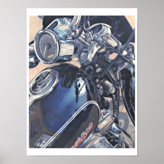 Motorcyklar Poster