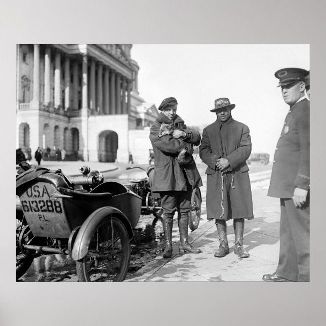 Motorcyklar Resa 1918 Poster (Framsidan)