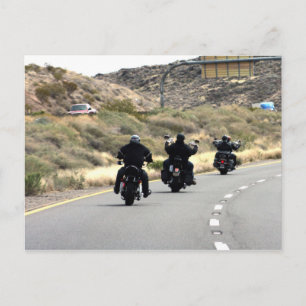Motorcyklar Resa - Biker Trio Vykort