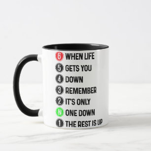 Motorcyklar Shift Funny som betalar motorcykel Mugg