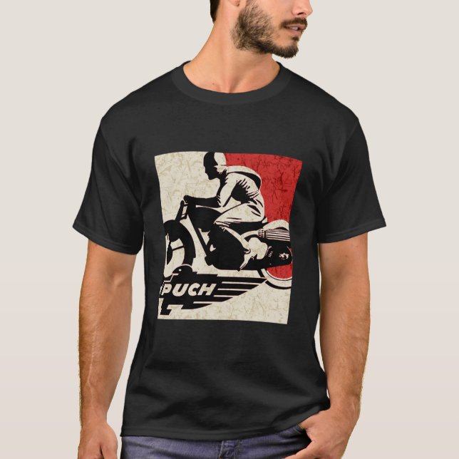 Motorcyklar T Shirt (Framsida)