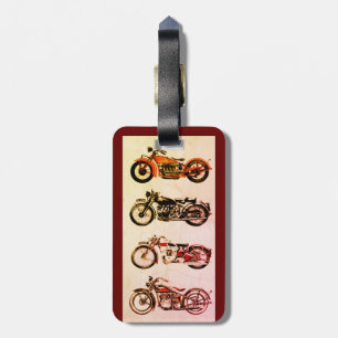 MOTORCYKLASSISKA VINTAGAR BAGAGEBRICKA