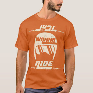Motorcyklist, Helmet Vintage Biker Motorcyklist T Shirt