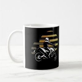 Motorcyklist Kaffemugg