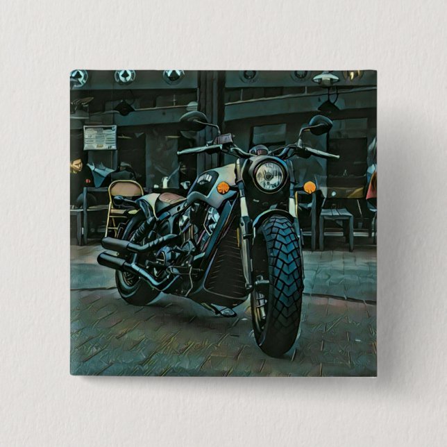 motorcyklist knapp (Framsida)