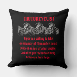 Motorcyklist Kudde