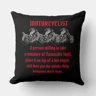 Motorcyklist Kudde