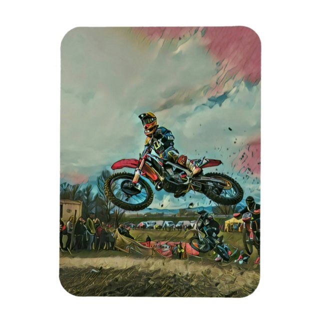 Motorcyklist Magnet (Vertikal)