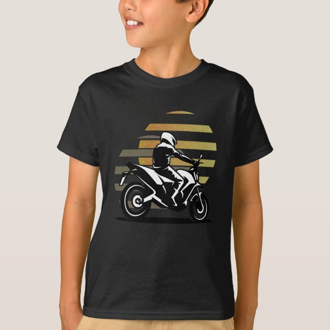 Motorcyklist T Shirt (Framsida)