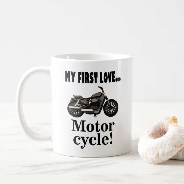 Motorcyklister - Biker Kaffemugg (Med munk)