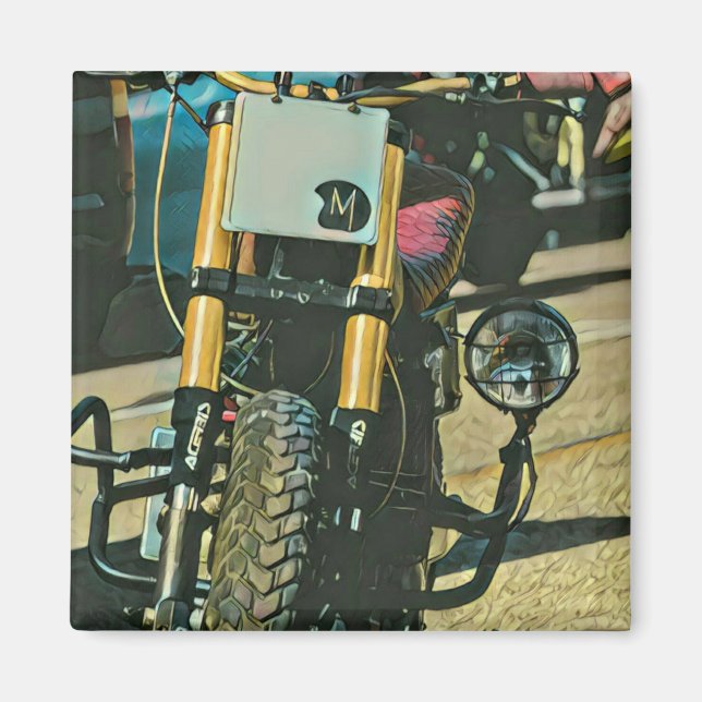 Motorcyklister Magnet (Framsidan)