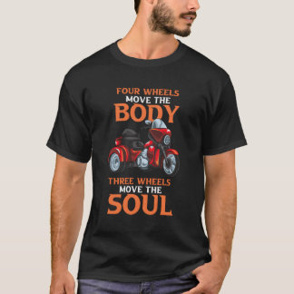 Motorcykttravitmotortrike, Biker Gi med tre hjul T Shirt