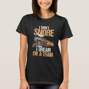 Motorförare i järnvägstrafik Tåg I Förlaga Järnväg T Shirt