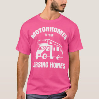 Motorhem före hemmet Funny Rv Camper Ca T Shirt