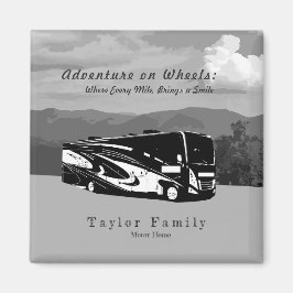 Motorhem RV Camper Magnet