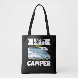 Motorhem RV Camping Lycklig Camper Tygkasse